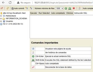 H2 Database Java y acceso remoto - Arquitectura Java