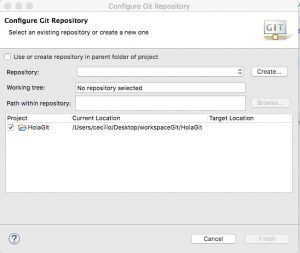 Eclipse Git , Repositorios locales y remotos - Arquitectura Java